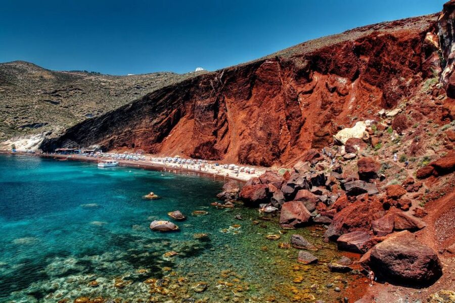 Santorini: Catamaran Cruise, Winery, & Oia Sunset Combo Tour - Venetsanos Winery above the caldera