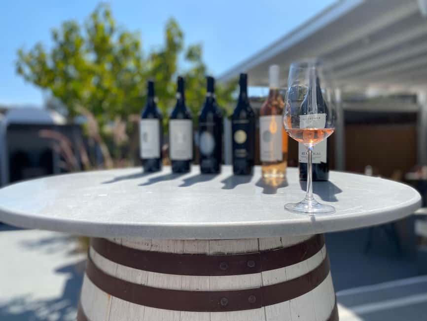Santorini Fun Wine tour-Visit 2 Wineries-transfers included - Why Santorini wine deserves your afternoon