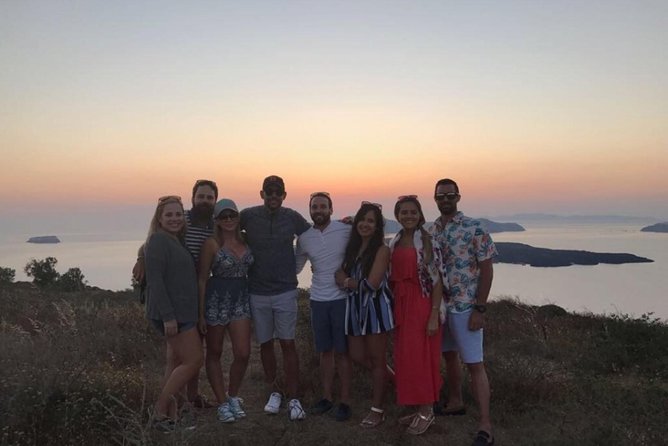 Santorini Sunset Wine Tour with Santo Winery Views - The cruise ship warning is important