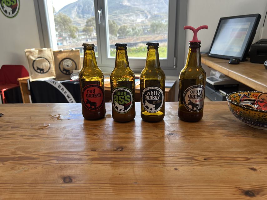 Santorini: Three Wineries and One Brewery Tour with Tastings - Who should book this Santorini wine tour?