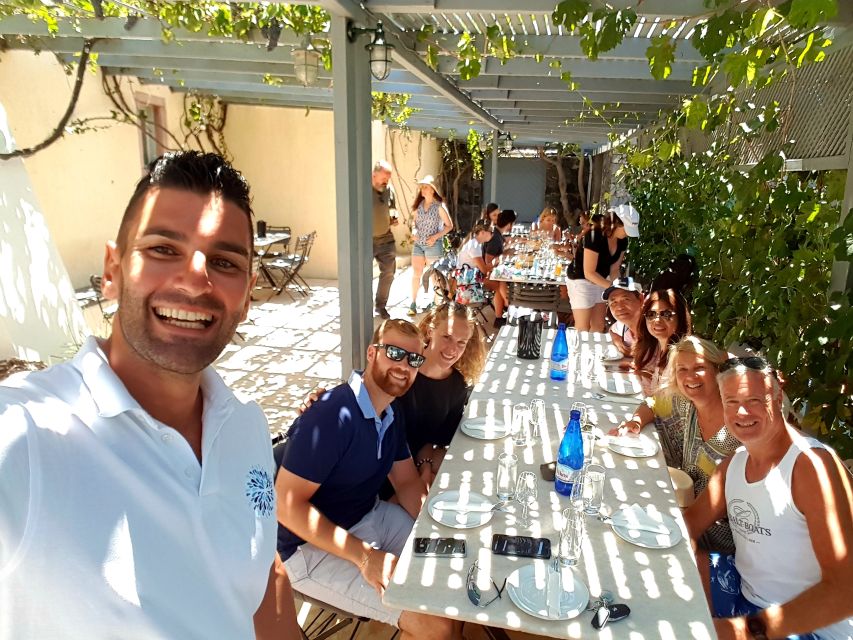 Santorini: Through the Grapevine Tour Winery Tasting Tour - Three wineries, three different settings