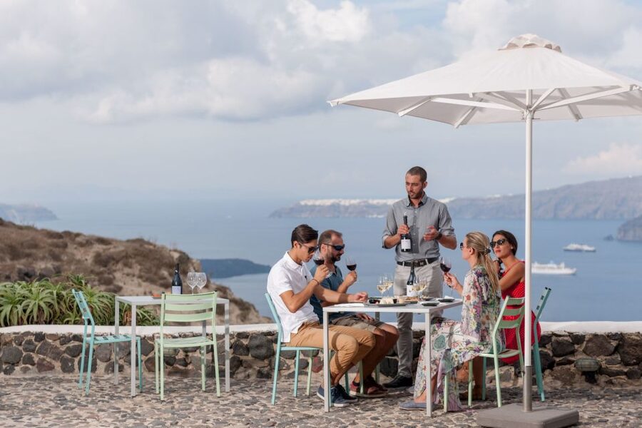 Santorini Wine Roads: Tour of 3 Wineries with a Sommelier - Why Santorini wine is different from the postcard view