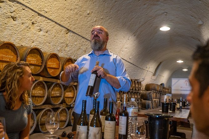 Santorini Wine Roads Tour with Wine Tastings Morning & Sunset - Guides make the difference