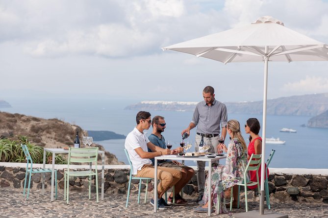 Santorini Wine Roads Tour with Wine Tastings Morning & Sunset - First winery: an introduction to volcanic wines