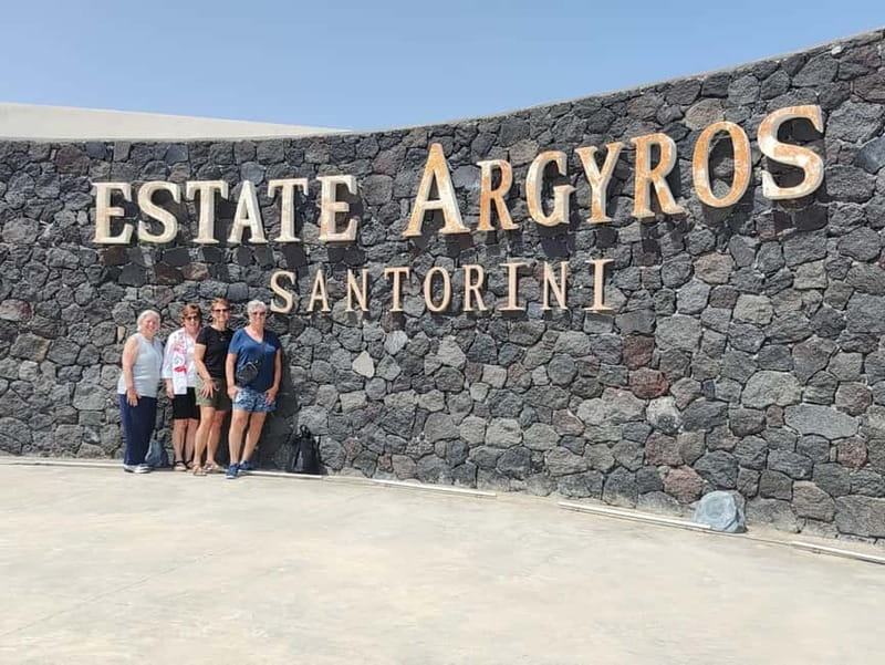 Santorini: Wine Tasting in locals wineries - Art Space Winery, where wine meets Greek art