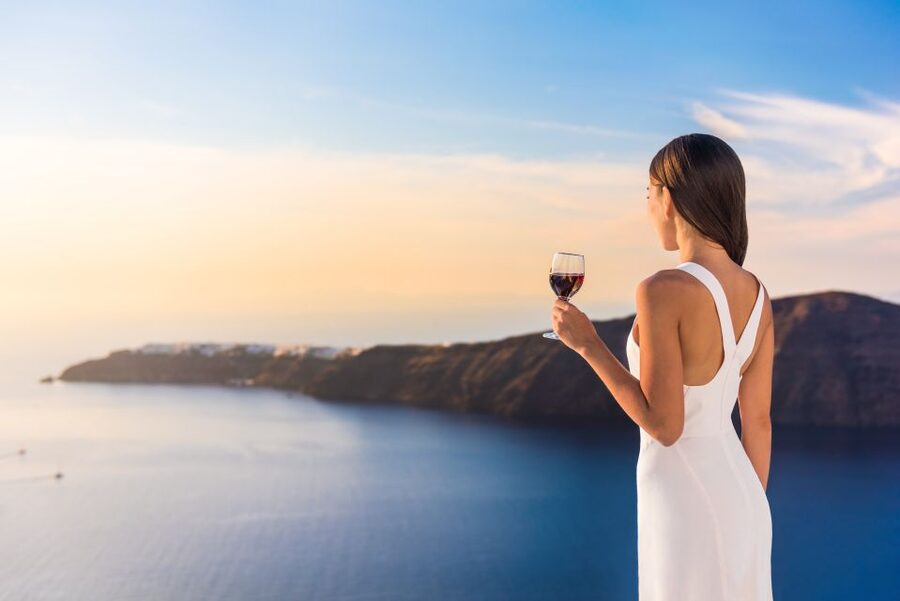 Santorini: Wine Tasting Tour to 3 Wineries with Transfer - Venetsanos Winery and the caldera finale