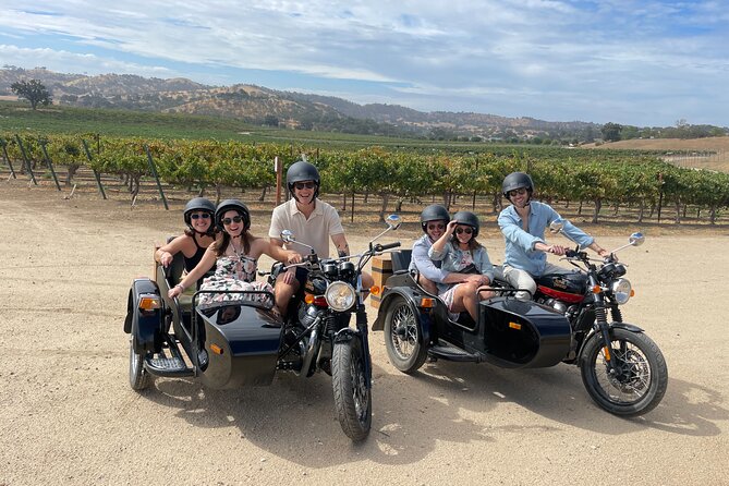 Scenic Sidecar Vineyard Tour Paso Robles - What the 45-minute ride is really like