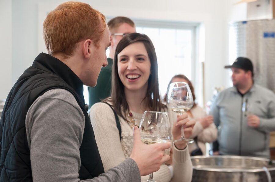 Seven Birches Winery - Meet the Winemakers Winery Tour - Talking directly with the Seven Birches winemakers