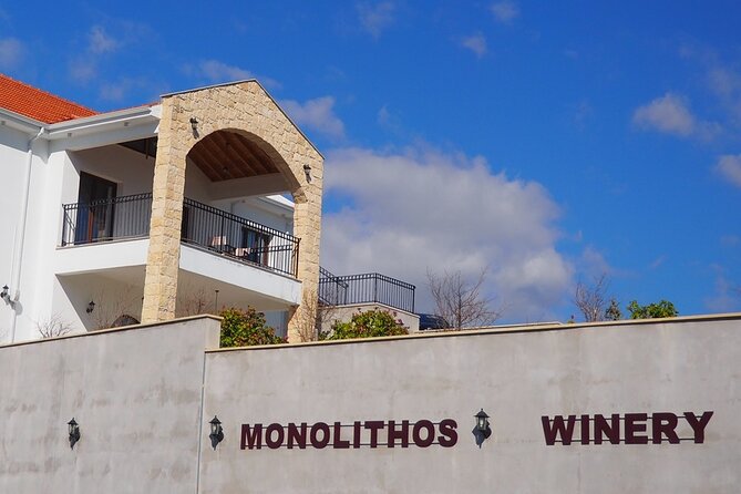 Shared Monolithos Boutique Winery Tour - Buying bottles after the tasting