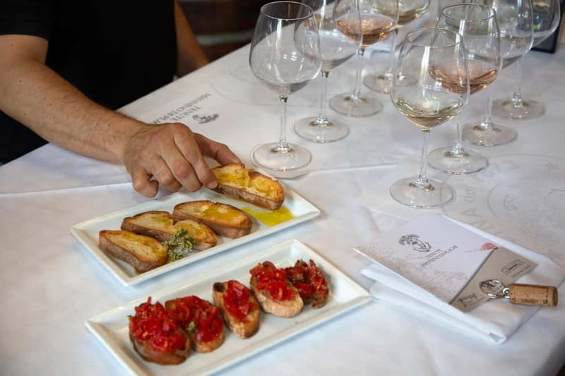 Sicilian Soul: Winery Tour, Wine & Food Tasting in Catania - The food is more than a plate of snacks