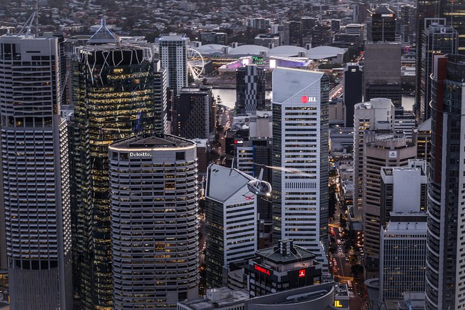 Sirromet Winery + CBD & Mt Coot-tha Private Helicopter Experience - Landing at Sirromet Wines