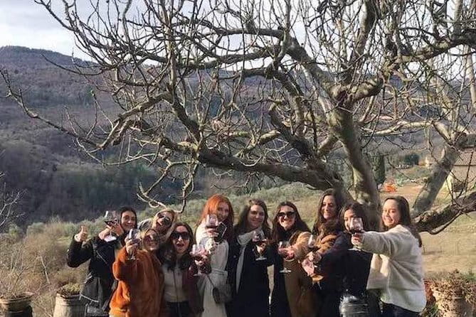 Small Group Wine Tasting in Tuscany with Vineyard Visit - Walking among Chianti grapes