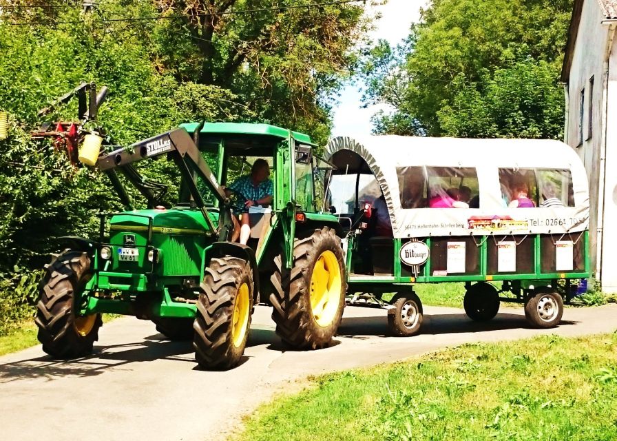 Stuttgart: Vineyard Tour by Covered Wagon - Guide quality and the German-only format