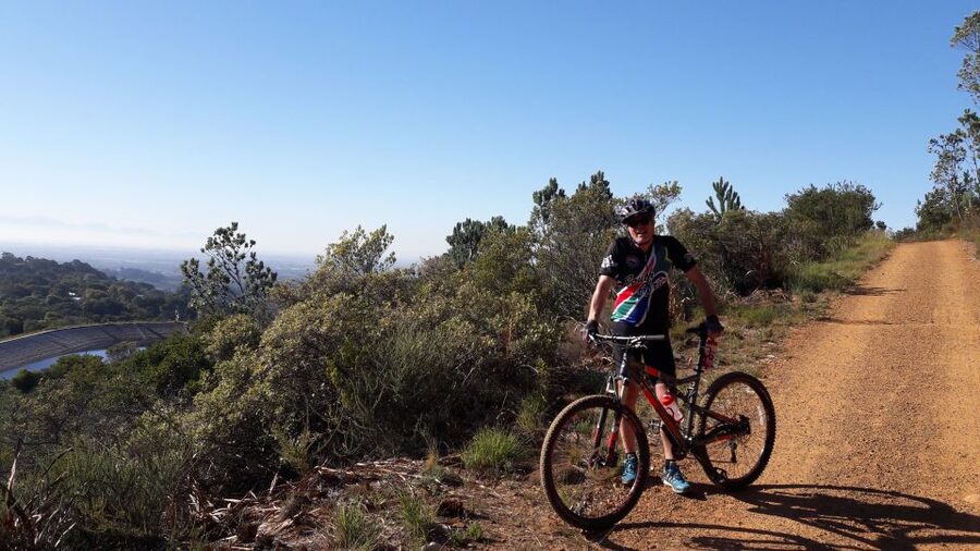 Table Mountain: Mountain Biking to Constantia Wine Estate - Rocky Jeep tracks toward Newlands Forest
