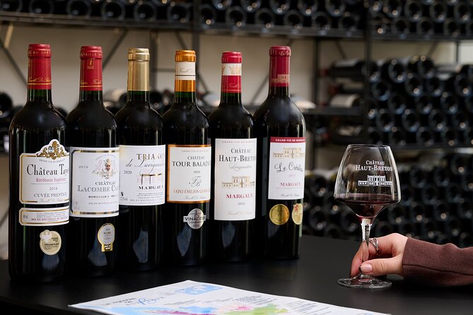 Tasting of 6 wines at Château Haut Breton Larigaudière - Key points to know before booking