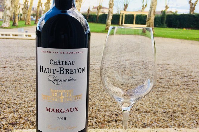 Tasting of 6 wines at Château Haut Breton Larigaudière - Six Bordeaux glasses at Château Haut Breton Larigaudière