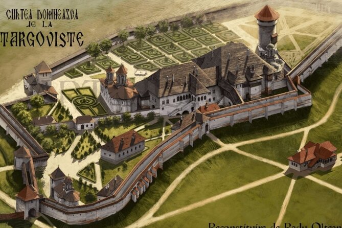 The Real Dracula's Castle in Targoviste, Winery and Dracula' Tomb - Climbing Chindia Tower for a view of Targoviste