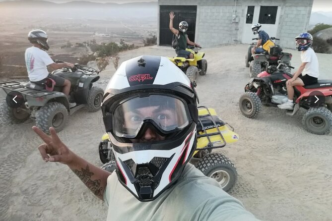 Thrilling ATV Ride Through Vineyards with Port Pickup - Riding through Valle de Guadalupe wine country
