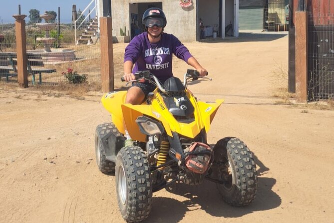 Thrilling ATV Ride Through Vineyards with Port Pickup - The private format is a real advantage
