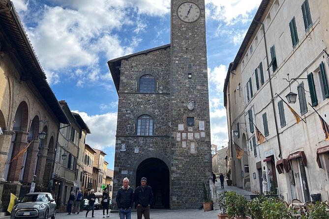 Two Wine Tastings and Visit to a Historic Cellar Inside Old Walls of Montalcino - The Val d’Orcia view adds a welcome change