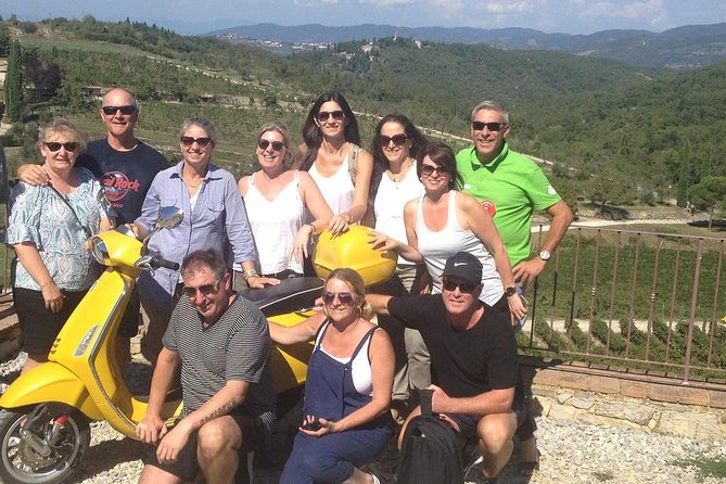 Vespa Tour with Lunch&Chianti Winery from Siena - How guided is this Vespa experience?