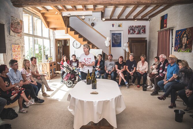 Visit and Chablis wine tasting at Domaine Clotilde Davenne in English - Inside the winery at Domaine Clotilde Davenne