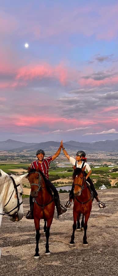 Vrede en Lust Wine Estate:1-Hour Horseback Riding Experience - Group size and the feel of the outing