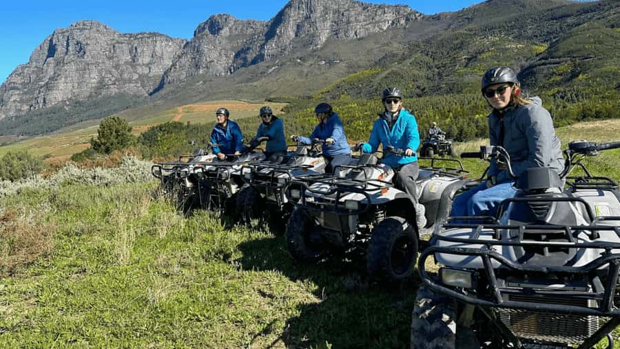 Vrede en Lust Wine Estate: 1H Quad Bike Trail - A quad ride with wine-country views