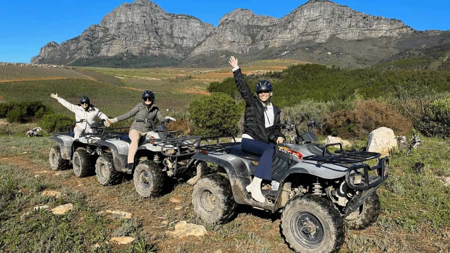 Vrede en Lust Wine Estate: 1H Quad Bike Trail - One hour on the Vrede en Lust trail
