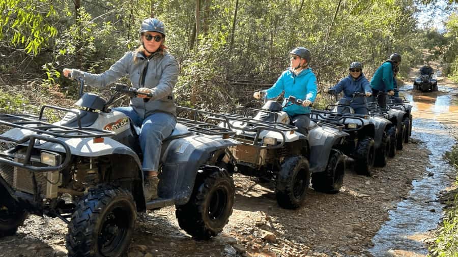 Vrede en Lust Wine Estate: 1H Quad Bike Trail - What happens before you ride