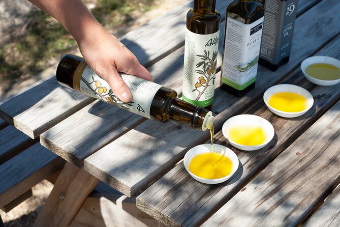 Waiheke Island Day Tour: Ziplining, Wine Tasting & Vineyard Lunch - Allpress Olive Groves and the short tasting stop