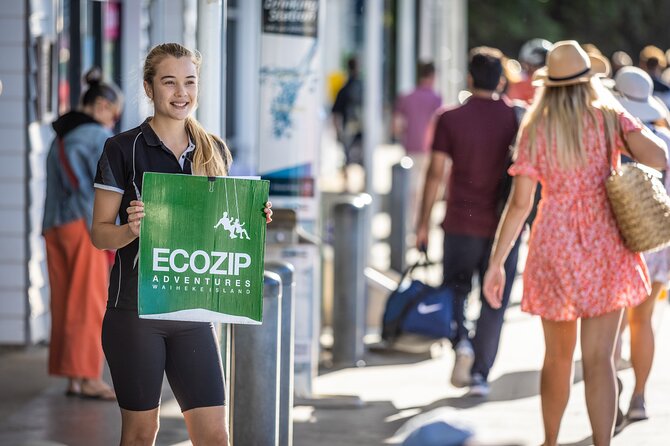 Waiheke Island Day Tour: Ziplining, Wine Tasting & Vineyard Lunch - Getting from Auckland to Waiheke
