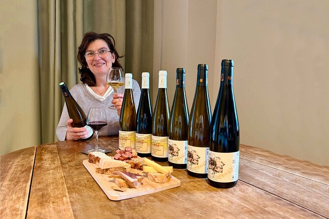 Wine cellar visit and feminine tasting - gourmet formula - Six organic Alsace wines, then one surprise