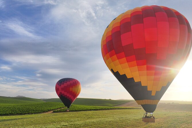 Wine Country Join-in Flight - Before takeoff at the Sonoma flight lounge