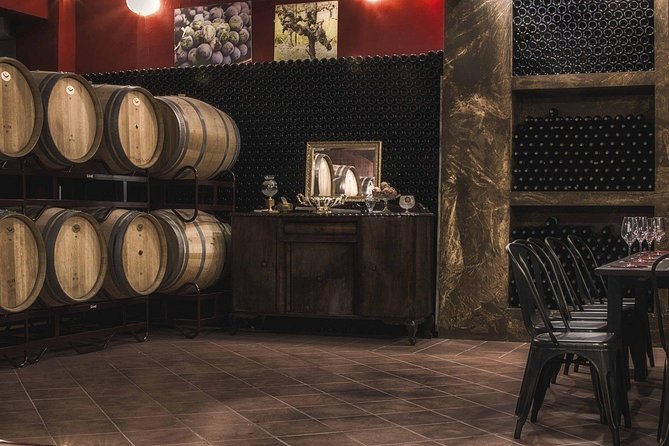 Wine taste in Bairaktari winery at Nemea - Ancient Corinth and the Temple of Apollo