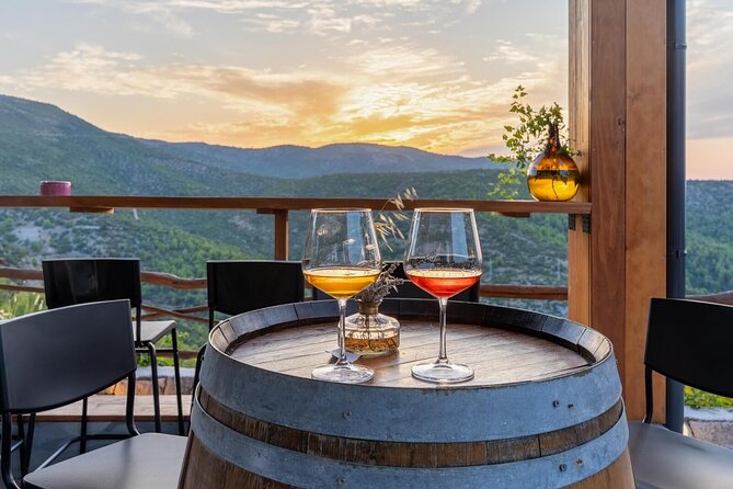 Wine Tasting Round Trip from Hvar - Family Winery at a Hilltop - What you taste, and how much food comes with it