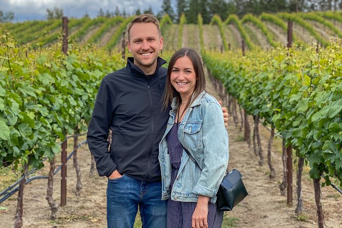 Wine Tour Experience In Lake Country 5 Wineries - Intrigue Wines ends with an easy patio stop